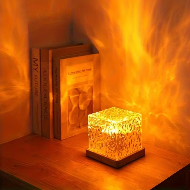 Northern Lights & Ocean Wave Projector Lamp – Ambient Party & Bedroom Atmosphere Light